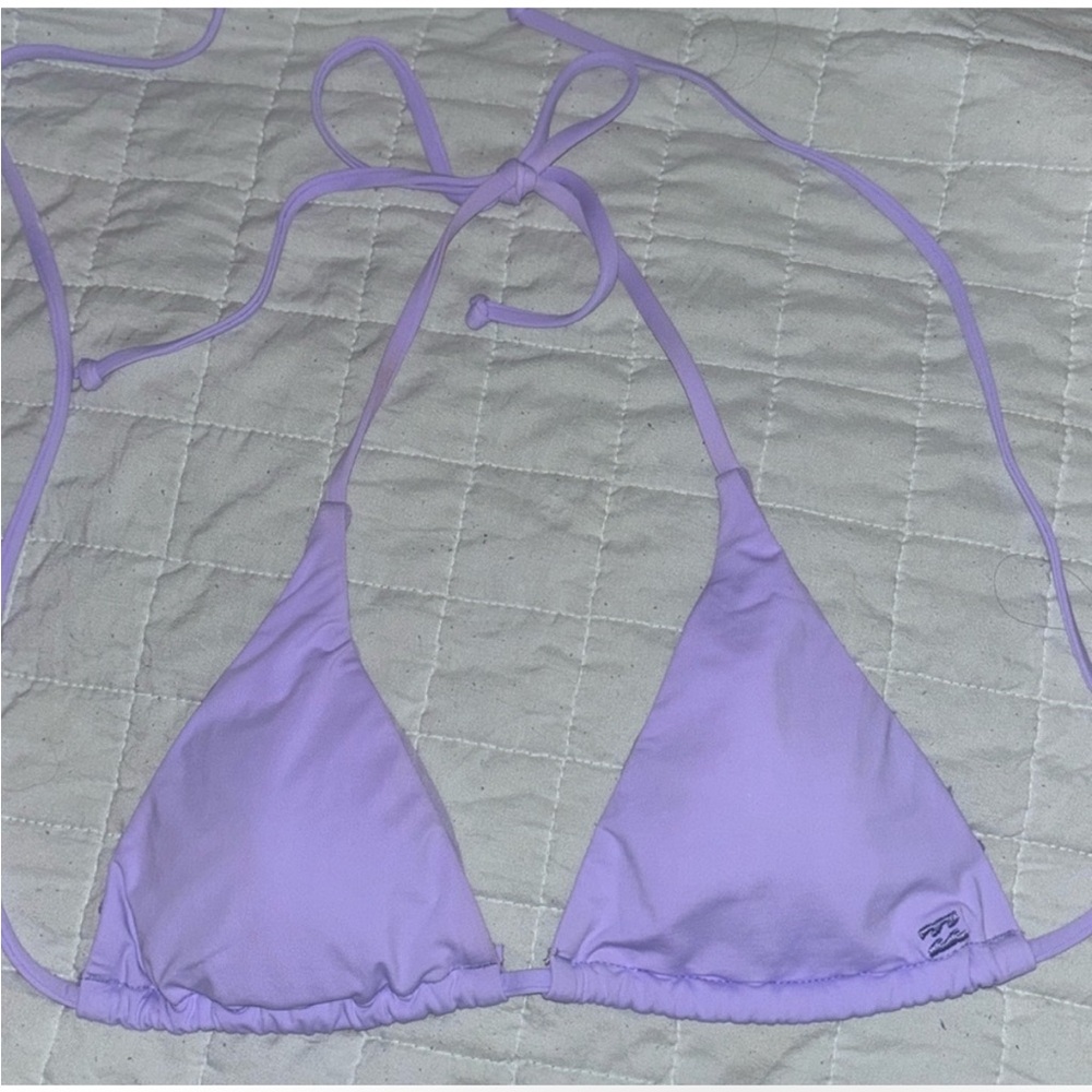 Billabong purple/lavender bikini top